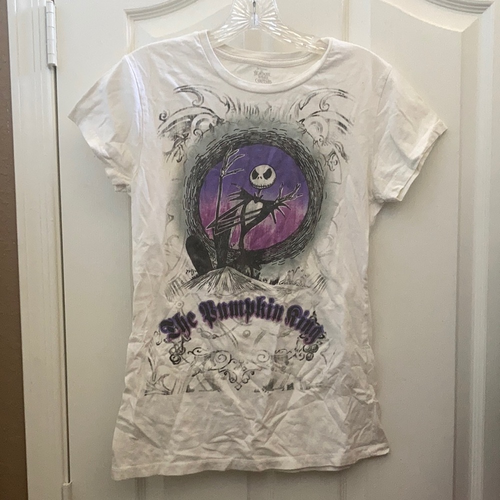 Disney nightmare before Christmas girls tee xl